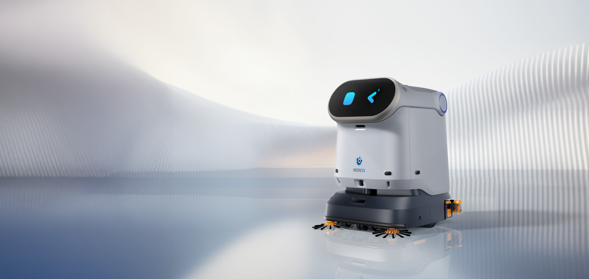 Commercial cleaning robot